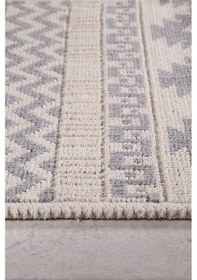 Resim Ankara Doğal Pamuklu 2'li Banyo Paspas Seti 60x100+50x60 Cm Gri Gri 