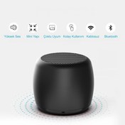 Resim HyMark Mini Bluetooth Ses Bombası Hoparlör Mini Boyut Yüksek Ses Wireless Speaker 