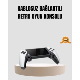 Resim Taşınabilir El Konsolu 4.3 Inç TFT Ekran ile 64 GB Dahili Oyun Hafızalı Eğlenceli Oyun Deneyimi 