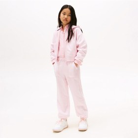 Resim Tommy Hilfiger Textured Logo Çocuk Pembe Eşofman Altı Kg0kg08674 Pembe 