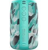 Resim Tenfowee Zealot S32 Taşınabilir Bluetooth Hoparlör - Dış Mekan Mini Müzik Çalar, Bt5.0/tf Kart/usb/aux Destekli, Yüksek Taban, Camouflage Mavi 