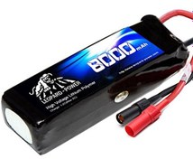 Resim 8000 mAh 22.2V 6S 25C UAV & Multirotor Lipo Batarya Pil Leopard Power