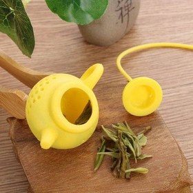 Resim Clever Çaydanlık Tasarımlı Çay Demleme Süzgeci (1 Adet) 