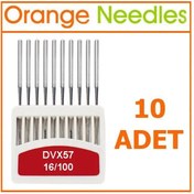 Resim Orange Dvx57 Kemer Makine İğnesi Orange 16/100 Numara Orange