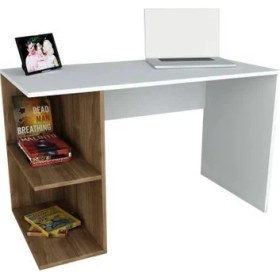 Resim T Designo Milet Beyaz Çalışma Masası 