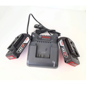 Resim Bosch Şarj Cihazı Gal 18V-20 ve 2 Adet 2 Ah Bosch Göstergeli Batarya 