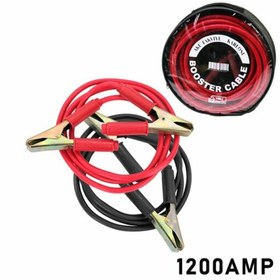 Resim Go İthalat 1200 AMPER AKÜ TAKVİYE KABLOSU 1.63MT - PENCERELİ BEZ ÇANTALI (5332) 