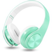 Resim Jingyi Macaron Stereo Kulaklık Bluetooth Kulaklık Kulaklık Kablosuz Handsfree Evrensel Iphone Huawei Xiaomi Samsumg Için Yeni Yıl Hediyesi (Yurt Dışından) 