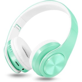Resim Jingyi Macaron Stereo Kulaklık Bluetooth Kulaklık Kulaklık Kablosuz Handsfree Evrensel Iphone Huawei Xiaomi Samsumg Için Yeni Yıl Hediyesi (Yurt Dışından) 