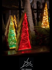 Resim PFC Design Christmas Lighter Çam Ağacı Yılbaşı Ağacı Hediye 