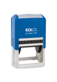 Resim Colop Prınter 54 Mavi Kasa Siyah Keçe - 40 x 50 MM 
