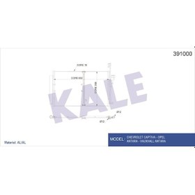 Resim Klima Kondenseri Opel Antara Chavrolet Captiva 504649860 