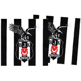 Resim Peçete Beşiktaş Orjinal Lisanslı 33 33 16ı Pk Çift Kat , Solmaz Sağlıklı Boyalı Peçete +3 