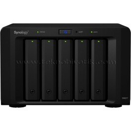Resim Synology DX517 5 Yuvalı NAS Depolama Ünitesi 