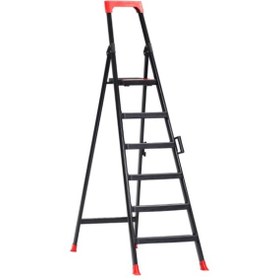 Resim Saraylı Merdiven 5+1 Wonder Plastik Basamaklı 1425 