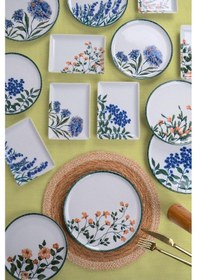 Resim Porland Flower Garden 18 Parça 6 Kişilik İkram Ve Kahvaltı Takımı 04ppo000225 Beyaz 