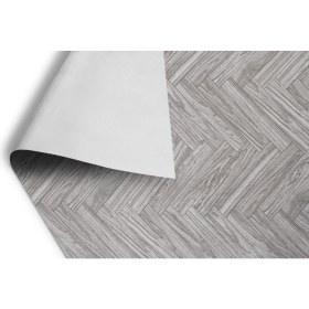 Resim Brillant 1 Metre En - Parke Desen BEJ-GRİ- Pvc Zemin Kaplama - Keçeli Kalın - Yer Döşemesi Mineflo 