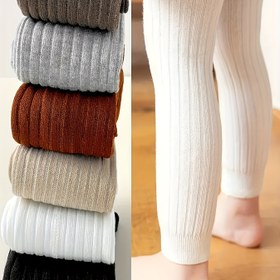 Resim 6 Paket Kızlar Çizgili Şeker Renkli Kaburga Örgü Tayt - Gençler ve Gençler İçin Nefes Alabilen, Rahat 7/8 Uzunluğunda Pantolon, Günlük Giyim veya Katmanlar İçin Mükemmel, Gençler Tayt, Katmanlı Giyim, Moda Gençler Giyim, Dayanıklı Gençler Giyim, Gençler Oyun Giyim, Yumuşak Dokulu, Moda Sevgilileri 