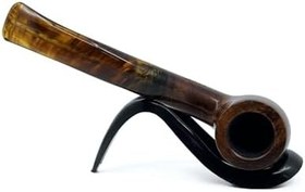 Resim Şahin Sarı Yıldız Bent Apple 9 mm Filtreli Ebonit Saplı Pipo X-160 237194 