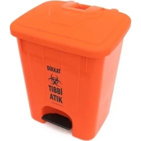 Resim Tıbbi Atık Kovası Pedallı Iç Kovasız 65 Lt 