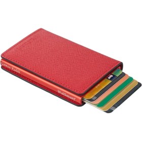 Resim Walsmart Slim Safiano Akıllı Mekanizmalı Cüzdan 