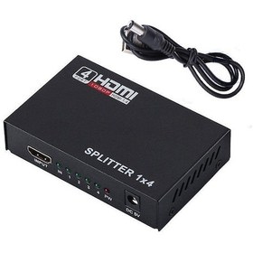Resim 4410 4 Port Hdmi Splitter Çoklu Ekran Çoklayıcı Switch 