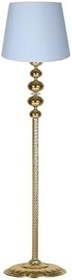 Resim vinner Solid Gold Kaplama Düz Metal Ayak Lambader - Bej VNR0406SG018 