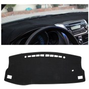 Resim Toyota Yeni Corolla 2014-2018 İçin Araç Işık Gösterge Paneli Güneş Koruyucu Pano Paspasları Kapağı, Lütfen Modeli Ve Yılı Siyah Dikkat Edin 