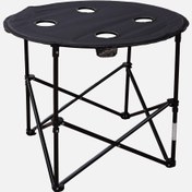Resim Kamp Masası Siyah 72 cm 