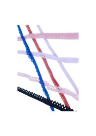 Resim Çamaşır Lastiği Dantelli 1 Cm 75 Metre 1 Top Siyah 