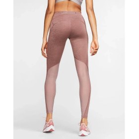 Resim Nike Dri-Fit Fast Runnig Kadın Kahverengi Spor Tayt 