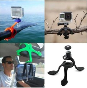 Resim 5 Ayaklı Portatif Telefon Tutucu Mini Tripod 