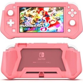 Resim Fochsia Switch Lite Kılıf Nintendo Switch Lite Için Koruyucu Kılıf Nintendo Switch Lite İle Uyumlu Ek 
