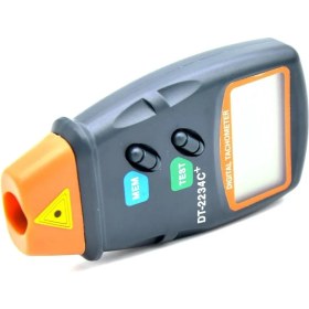 Resim DT-2234C Dijital Lazermetre Rpm Takometre Hız Göstergeli Devir Ölçer 