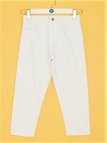Resim LUCYK&KİDS Unisex Okul Çocuk Keten Pantolon 