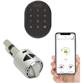 Resim Desi Utopic R Akıllı Kilit Ios/Android Uyumlu & Kablosuz Tuş Takımlı Set 