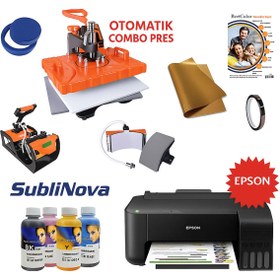 Resim EPSON Süblimasyon Combo Transfer Baskı Seti 