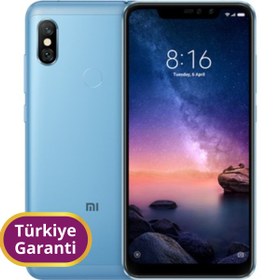 Resim Xiaomi Redmi Note 6 Pro TR Garanti | 64 GB 4 GB Mavi 