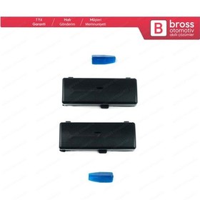 Resim Bmw X5 E53 E39 için Klima Kontrol Sıcaklık Azaltma Düğme Kapağı N11.2342 