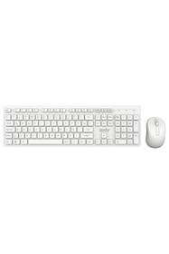 Resim IZOLY KM6225 Q Kablosuz Beyaz Klavye Mouse Set 
