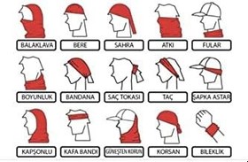 Resim Bebo Store Extreme Spor Motor Ve Bisiklet Kullananlara Özel Desenli Buff Boyunluk Bandana Balaklava - kirmizi_goz_yilan 