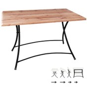 Resim Beymobilya Modern Katlanır Werzalit Tabla Masa (70X120) (532345124) 