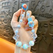 Resim Silver1 Yeni Sevimli Çizgi Film Işıklı Işık Kulomi Büyük Kulak Köpek Hediye Kutusu Anahtarlık Araba Okul Çantası Dıy Kolye Hediye (Yurt Dışından) 