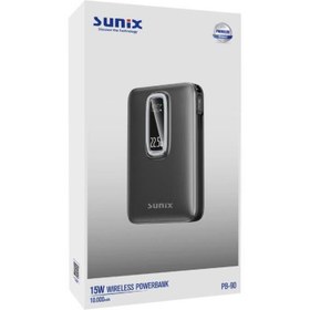 Resim Sunix 10.000 Mah 15w Standlı Wıreless Powerbank 
