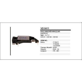 Resim Konjektor 12V Cheroke Daewoo Sephia 4 Fis 504632235 