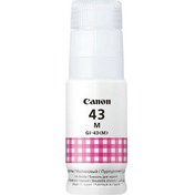 Resim Canon GI-43M Kırmızı Orijinal Mürekkep Şişe 60ML 4680C001AA 