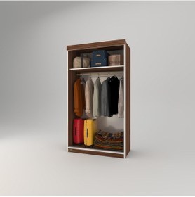 Resim Kenzlife Gardırop Sürgülü Kapaklı Kapılı Karanfil100 Cvz Gardolap Dolap 