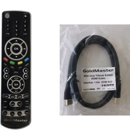Resim Goldmaster HD-3400 Tüplü Tv Uyumlu Scart HDMI Çıkışlı Full Hd Uydu Alıcısı 