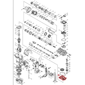 Resim Makita HR4511C Dişli Yuvası Ürün Kodu 158299-2 