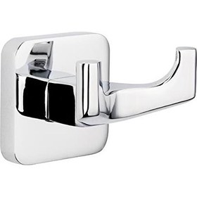 Resim Tema Banyo Kare Bornoz Askılık 2'Li İkili 71723 